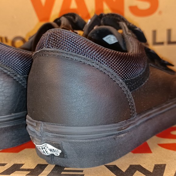 VANS Men's 7/Women's 8.5 Old Skool V Leather Ballistic Black VN0A3D29UB4 - Picture 11 of 11